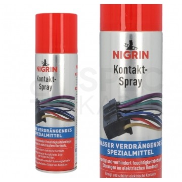 NIGRIN Preparat antykorozyjny, spray do czyszczenia styków elektronicznych KONTAKT 300ml
