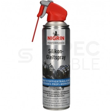 NIGRIN Smar silikonowy w sprayu 500ml HYBRID