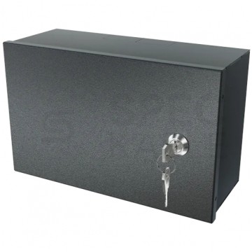 Obudowa metalowa szafka TPR-1 CATV 240x150x100mm czarna natynkowa
