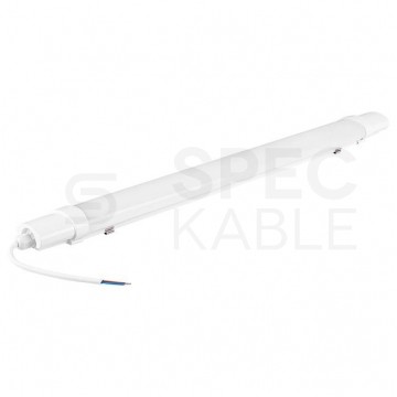 Oprawa sufitowa 60cm LED 18W 1500lm 6500K IP65 biała bez zawiesi barwa CW biała zimna MASTER LED