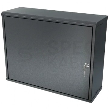 OUTLET Obudowa metalowa szafka TPR-6 CATV 540x420x180mm czarna natynkowa