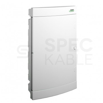 OUTLET Rozdzielnica podtynkowa PNF-MM 3x18 modułów IP40 (400V AC) 392x522x106mm plastikowa drzwi pełne NOARK