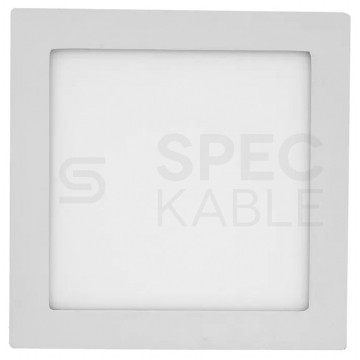 Panel LED SMD 18W 1400lm 2700K IP20 podtynkowa biały barwa WW biała ciepła VT-1807SQ-N V-TAC