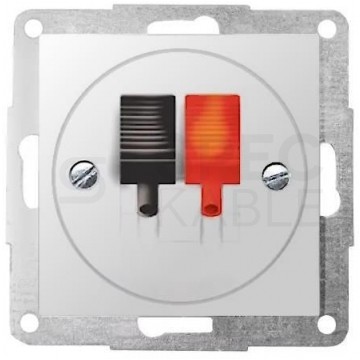 POLO FIORENA metal. Gniazdo głośnikowe