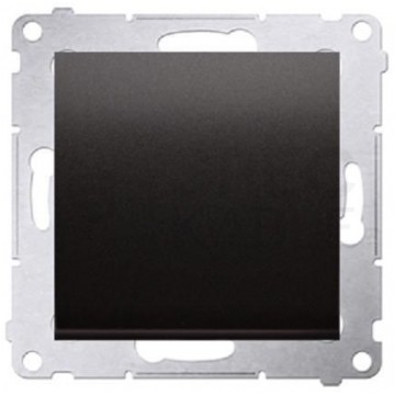 Przycisk odbijający bez piktogramu SIMON 54 antracyt 10AX Kontakt Simon DP1.01/48