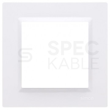 Ramka pojedyncza SIMON 10 biała Kontakt Simon CR1/11