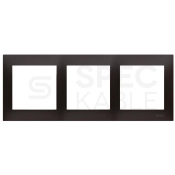 Ramka potrójna SIMON 54 Premium antracyt Kontakt Simon DR3/48