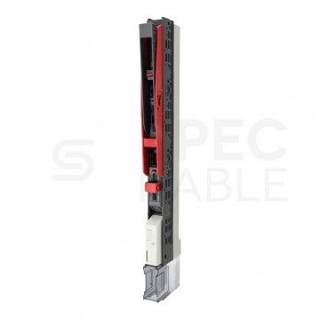 Rozłącznik bezpiecznikowy listwowy 185mm 160A NH00 V klema 3 polowy HEDO WTS250T