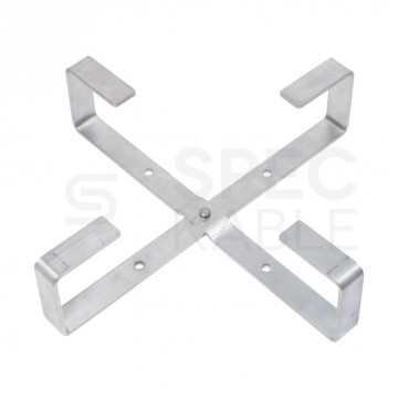 Stelaż zapasu kabla stały 400x400x95mm aluminiowy compact PFOT