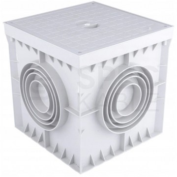 Studzienka odgromowa gruntowa kontrolno-pomiarowa 20x20x20cm IP54 Euro-Box