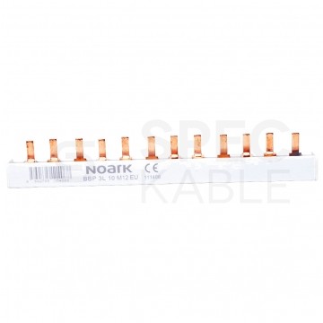 Szyna łączeniowa trzpieniowa SLIM 3-fazowa 10mm2 63A na 12 modułów NOARK