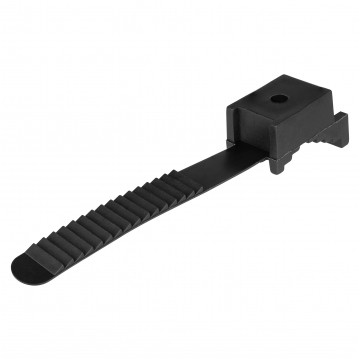Uchwyt paskowy UP-22 czarny UV opaska fi:9-22mm do kabli i rur instalacyjnych RLm 100szt. PAWBOL
