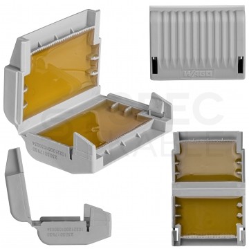 WAGO 207-1332 Mufa kablowa żelowa GELBOX IPX8 na 2 złączki 0,2-4mm2 WAGO 221