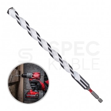 Wiertło uniwersalne 16x260mm z uchwytem 1/4" HEX i końcówką TCT MILWAUKEE