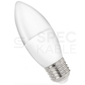 Żarówka LED E27 230V 8W 710lm 3000K świecowa barwa WW biała ciepła SPECTRUM LED