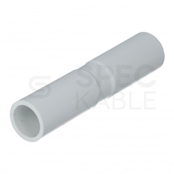 Złączka odgromowa prosta ZPO 20mm dwukielichowa biała ELMARK